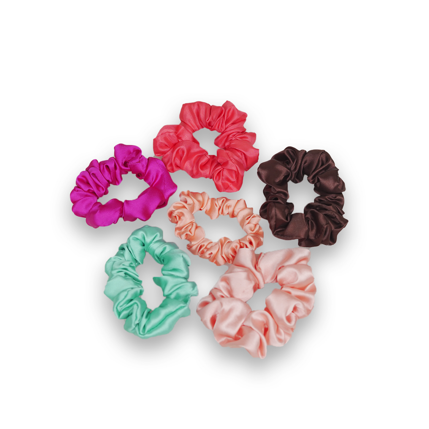 HAIR SCRUNCHIE(PACK OF 4 )