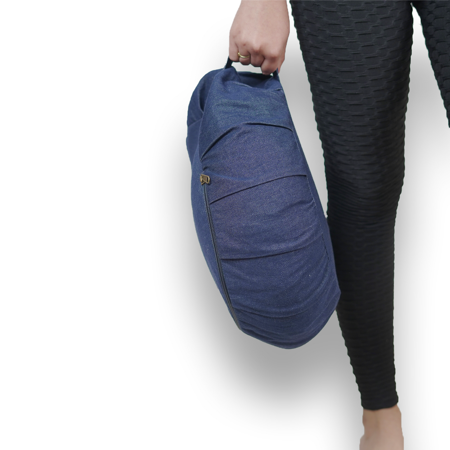 ZAFU DENIM ORGANIC BUCKWHEAT CUSHION