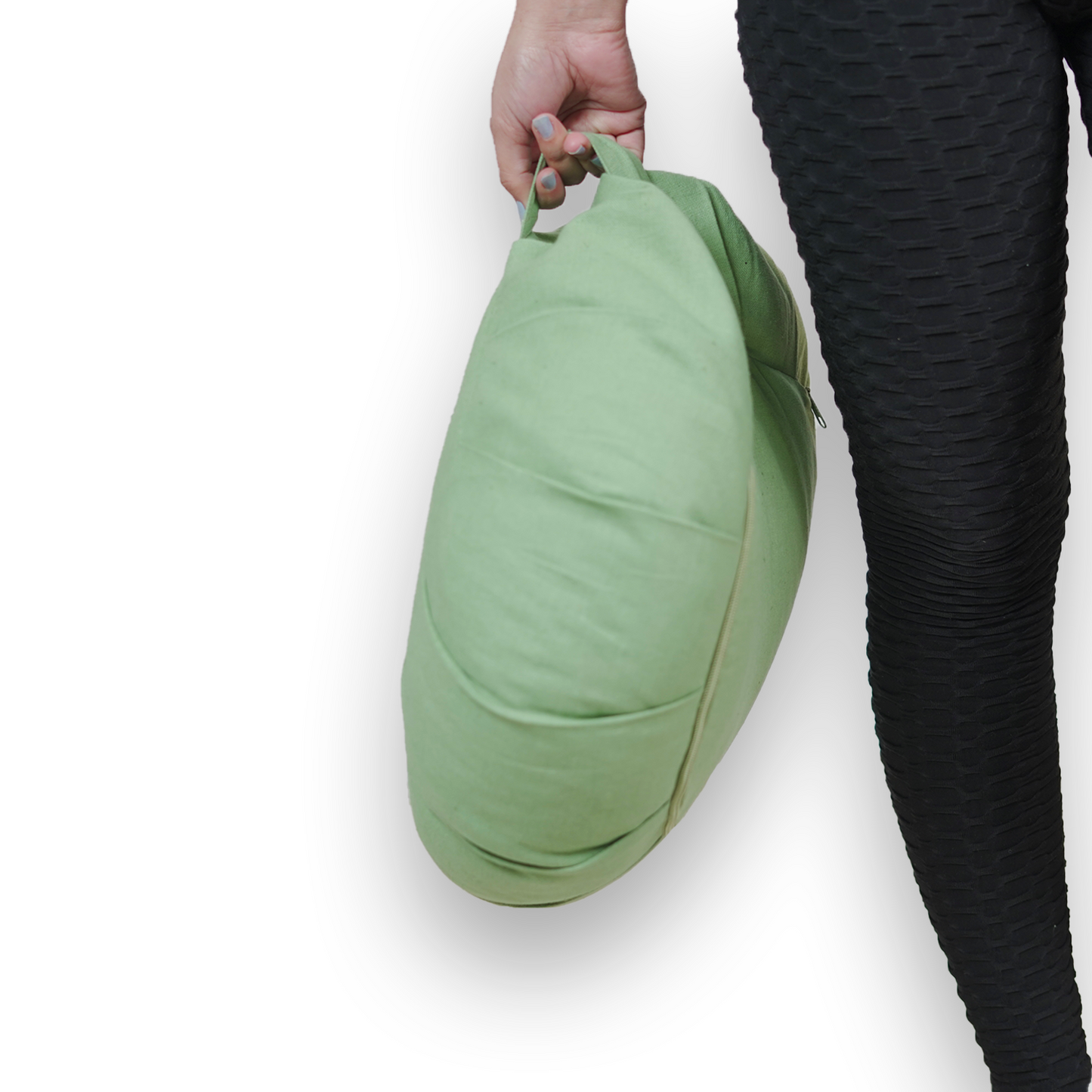 ZAFU GREEN ORGANIC BUCKWHEAT CUSHION