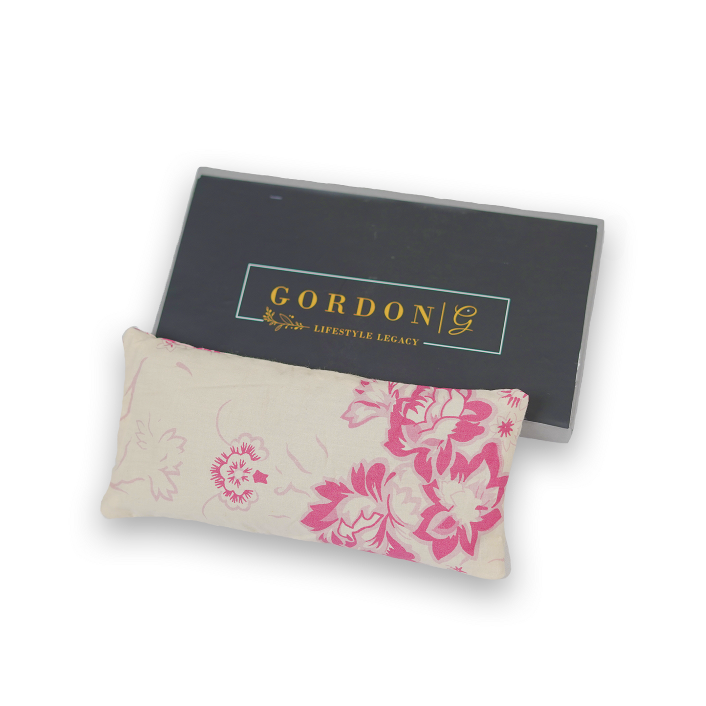 NEIL PINK FLORAL ORGANIC EYE PILLOW