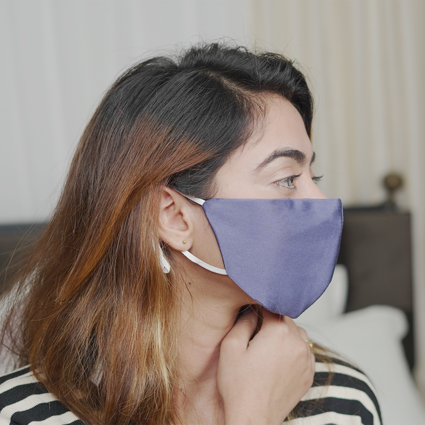 ROYAL BLUE FACE MASK