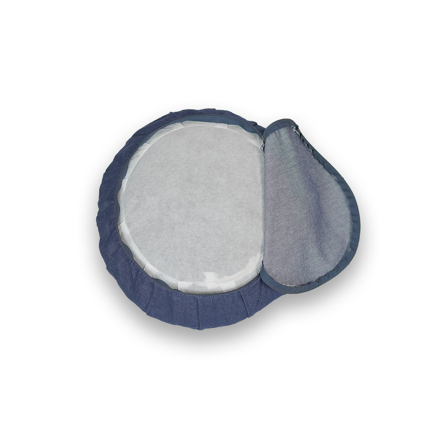 ZAFU DENIM ORGANIC BUCKWHEAT CUSHION