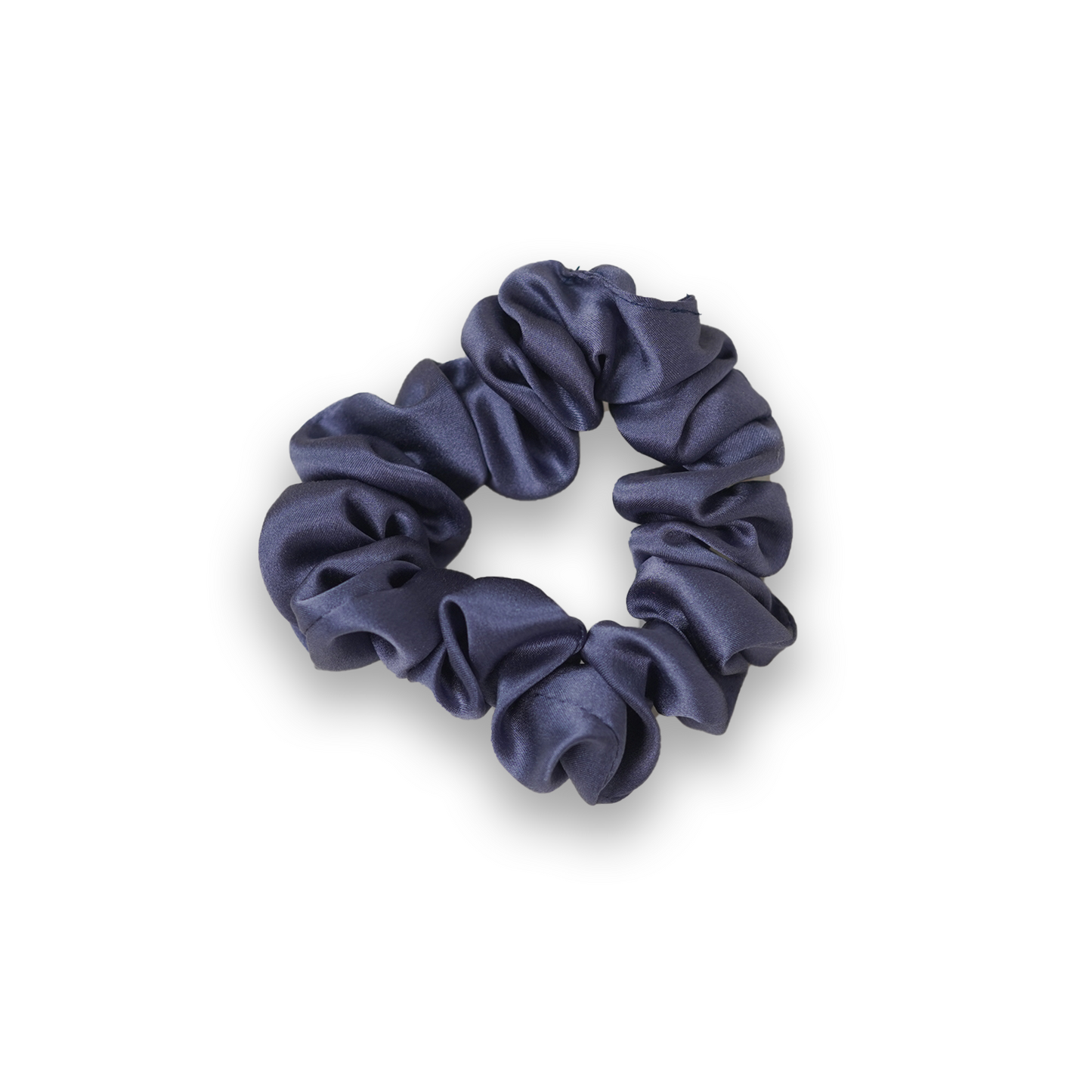 ROYAL BLUE HAIR SCRUNCHIE(PACK OF 2 )
