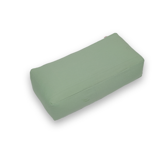 BUCHWHEAT RECTANGULAR YOGA BOLSTER