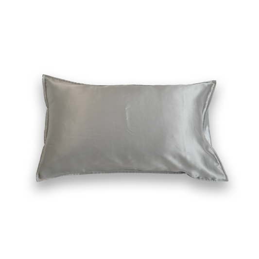 CHARCOAL SILVER PILLOWCASE