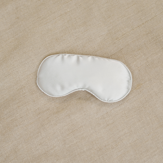 SILVER GREY EYE MASK